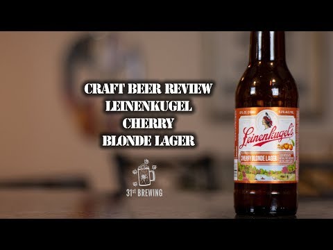 Leinenkugel Cherry Blonde Lager Craft Beer Review