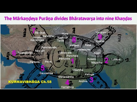 Puranic geography of Bharata Varsha Part 2