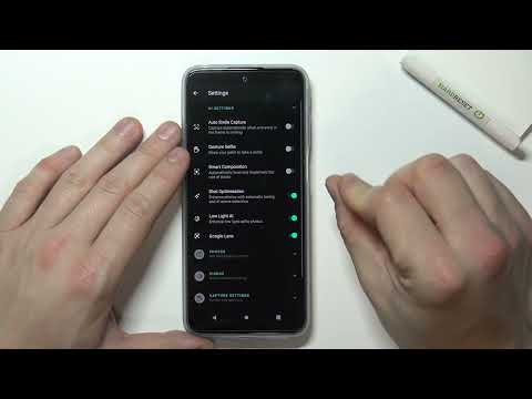 How to Take Selfie Using Palm Gesture on MOTOROLA MOTO G31 – Camera Settings