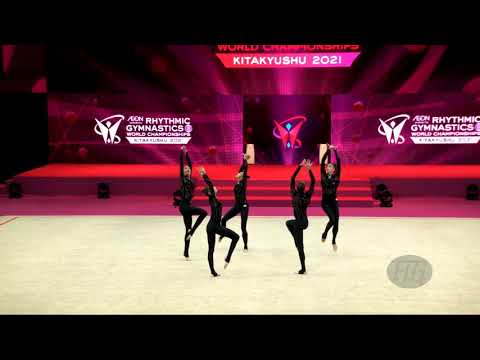 Ukraine (UKR) - 2021 Rhythmic Worlds, Kitakyushu (JPN) - Qualifications 5 Balls