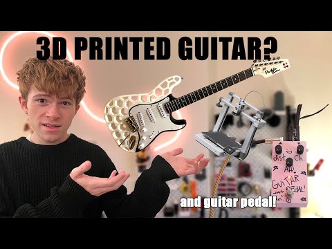 I 3D printed a guitar