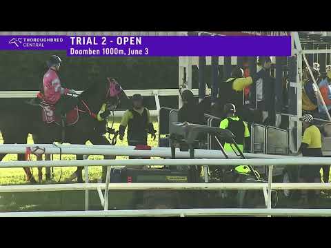 Caspernova wins Doomben trial (3rd June 2025)