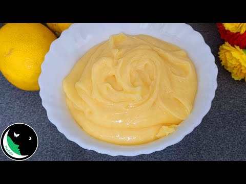 Lemon Curd Recipe 4 Ingredients | One Pot Silky Smooth Lemon Cream | Quick & Easy