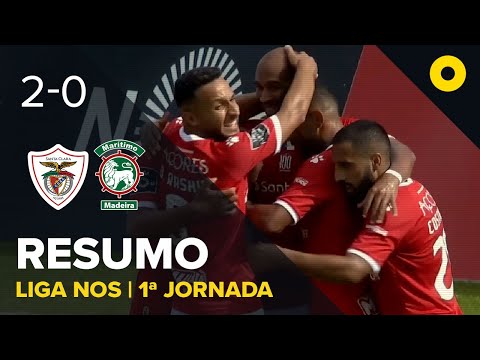 Santa Clara 2-0 Marítimo - Resumo | SPORT TV