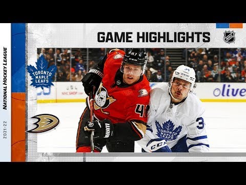 Toronto Maple Leafs vs Anaheim Ducks | November 28, 2021 | Game Highlights | NHL Regular Season
