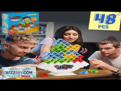 Building Block Brick Toy Balance Stacked Tetra Tower Game Swing High Russian Review