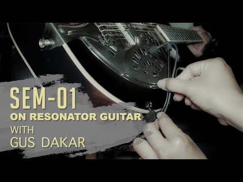 SERUNIAUDIO™ // How to Mic Resonator Guitar Using SGA01 with Gus Dakar
