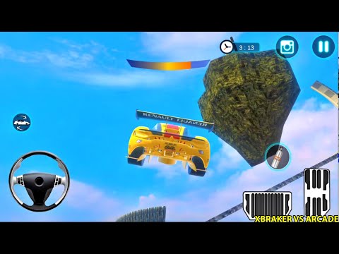 Extreme City Gt Car Stunts New Update: Yellow GT Car Driving Sim - Android Gameplay Walkthrough