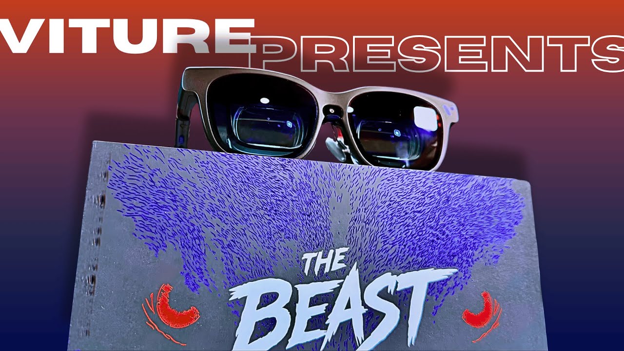 VITURE Beast XR glasses review showing the design and display quality