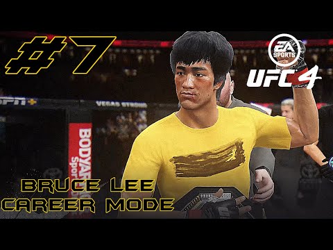 UFC Welterweight Champ : Welterweight Bruce Lee UFC 4 Career Mode : Part 6 : UFC 4 Career Mode (PS4)