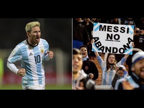 Lionel Messi vs Uruguay (Home) World Cup Qualifier 2016