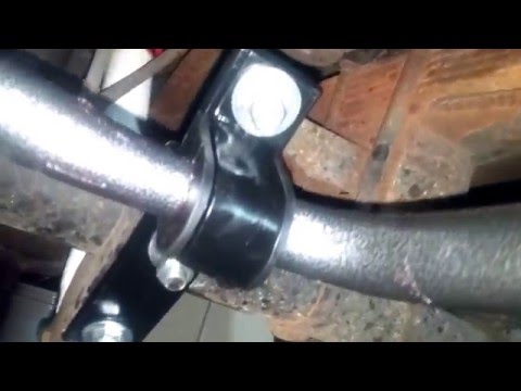 Ford Excursion Hellwig rear Sway bar installed (new design)
