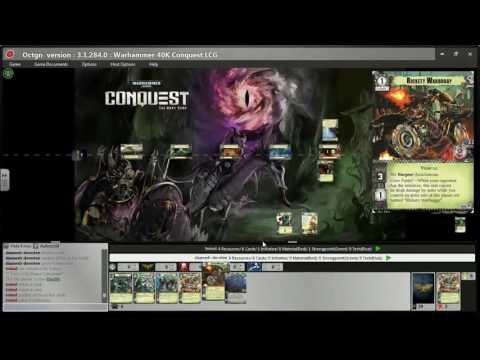 40k Conquest on OCTGN - Zogwort vs Baharroth