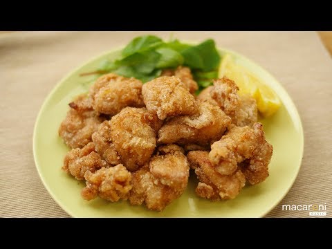 【基本のレシピ】冷めてもおいしい ジューシー！竜田揚げの レシピ 作り方