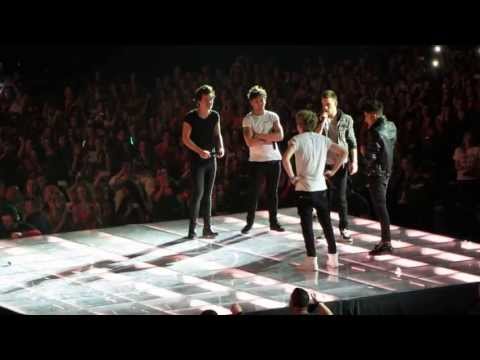 One Direction - twitter question 'who can sing the highest' | Amsterdam may 3rd 2013