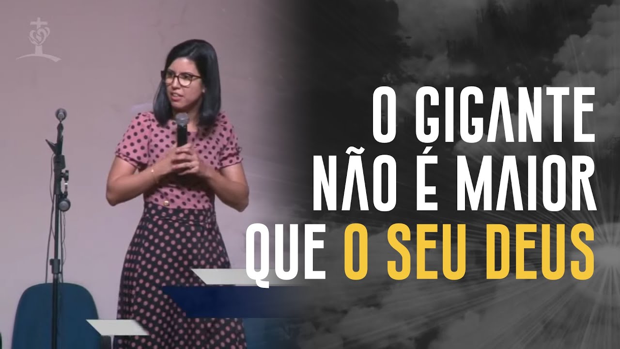 O gigante não é maior que Deus - davi e Golias
