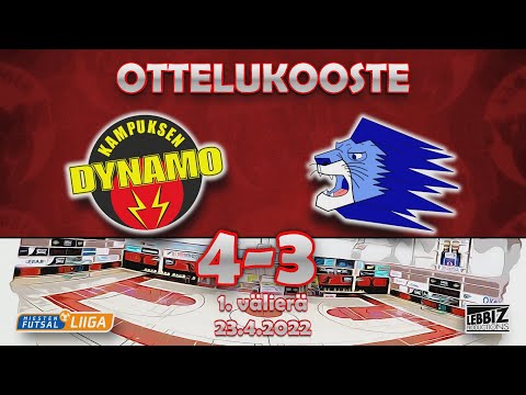 KaDy - Akaa Futsal 1. välierä 23.4.2022 OTTELUKOOSTE
