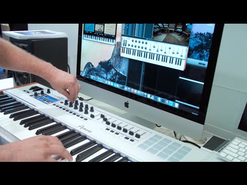 Arturia’s new KeyLab 88 Keyboard Controller is incredibly light and powerful.