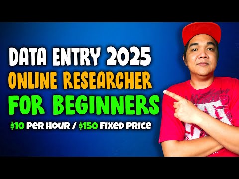 Data Entry Online Researcher Online Jobs Work From home 2025