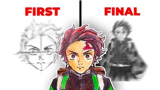 Easy Way to DRAW anime character Like A PRO!