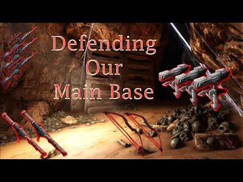 ARK Official PVP | Small Tribes | Solo Defending