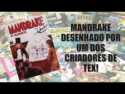 MANDRAKE POR GALEP - UM GRANDE ACERTO DA EDITORA MYTHOS!