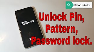 Hard reset Samsung A8 SM-A530F. Unlock pattern/pin/password lock.
