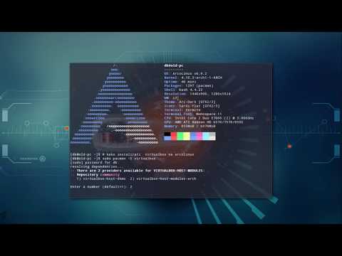 Kako instalirati VirtualBox na ArcoLinux - How to install VirtualBox on ArcoLinux