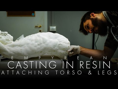 Empyrean - Casting In Resin - Part 3 - Attaching Torso & Legs
