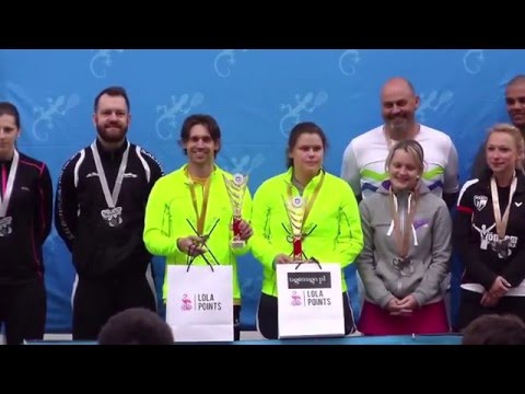 2nd podium XD - ICO SPEEDMINTON POLISH OPEN 2016