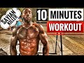 Sayian Killer | 10 Minute Workout | Push Pull Workout for Mass | @Broly Gainz