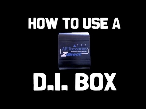 How To Use a D.I. Box