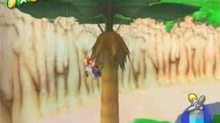 Super Mario Sunshine tiny trees