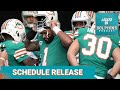 Miami Dolphins 2025 Schedule REVEALED The Good The Bad The Ugly
