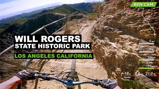 Backbone Trail to Will Rogers State Historic Park