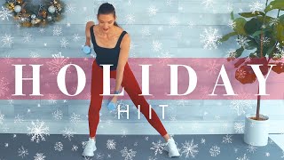 Christmas Cardio & Strength Workout 🤶🏻 All Standing Low Impact & FUN! 🎄