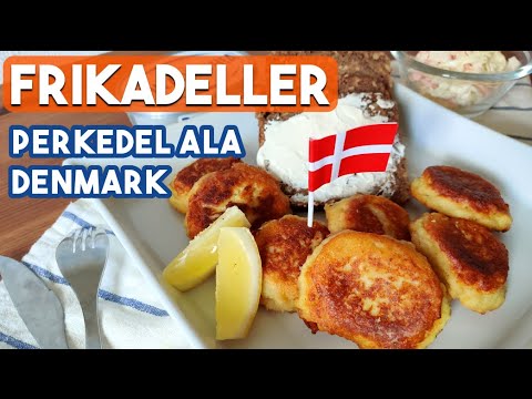 RESEP PERKEDEL KHAS DENMARK - DANISH FRIKADELLER RECIPE (ENG SUB)