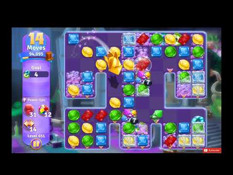 Wonka's World of Candy Level 651 NO BOOSTERS - A S GAMING ✔
