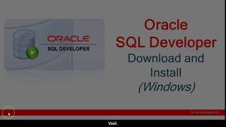 1 2 Oracle SQL Developer Download and Install