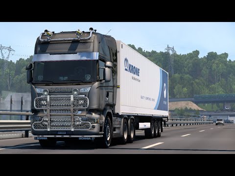 Euro Truck Simulator - Scania R490 (1.42) - Real Sound DC13