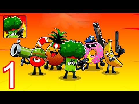 Food Gang - Bloop Games Gameplay Walkthrough Part 1 - Tutorial (iOS, Android)