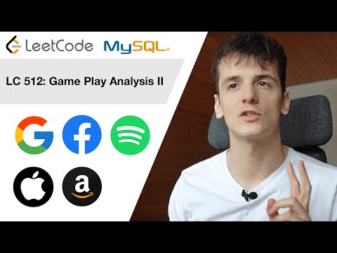 LeetCode 512: Game Play Analysis II [SQL]