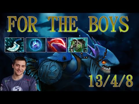 Arteezy plays Slark SMURF ACC - Gameplay Highlights Dota 2 (60 FPS)