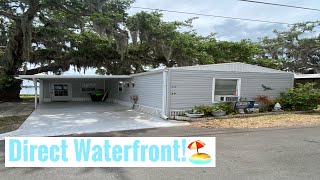 Ellenton Florida Water Front Home For Sale Cheap (Pelican Pier)