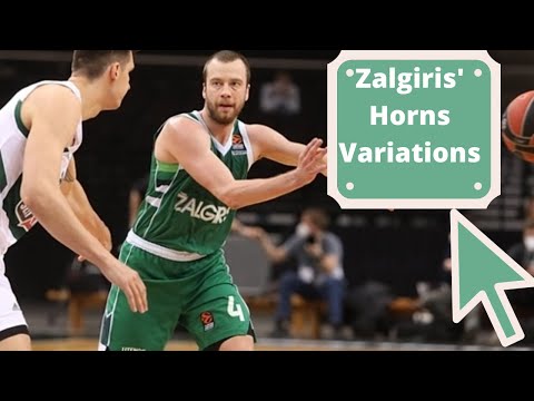 Zalgiris Offense - Horns Variations