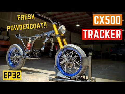 CX500 Build - Rolling Chassis Assembly - LOOKS AMAZING!!! - EP32