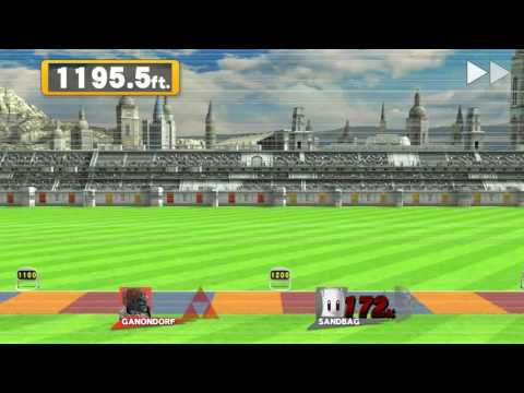 SSB4 Home Run with Ganondorf