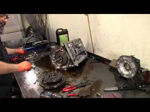 AW4 TRANSMISSION TEARDOWN - JEEP CHEROKEE