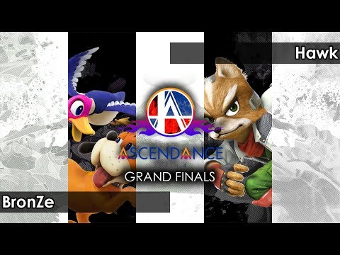 Smash 4: BronZe (Duck Hunt/Yoshi/Lucas) V Hawk (Fox) - Ascendance 40 Tournament SSB4