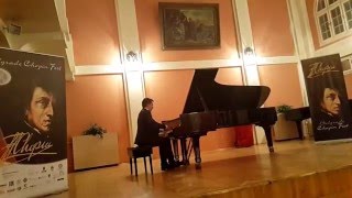 J.S.Bach: Piano Partita No.2 c minor - Sinfonia, Amsal Ganovic